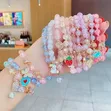 Luxury Jewelry: Infinity, Heart Necklace & Crystal Bangle Bracelet - 2