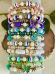 Luxury Jewelry: Infinity, Heart Necklace & Crystal Bangle Bracelet - 3