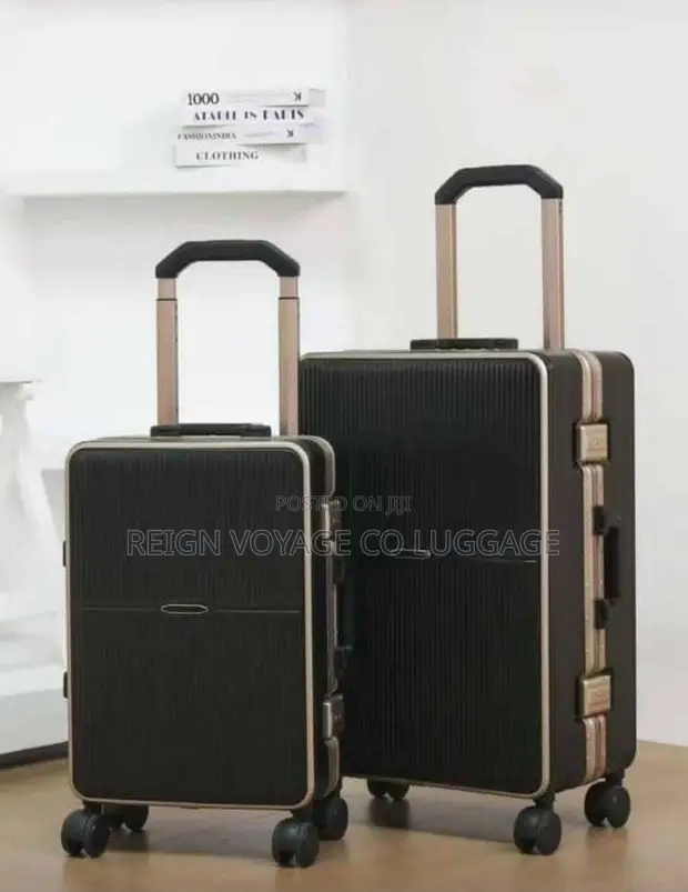 Luxury Travel Box Set - Black Aluminum - 1