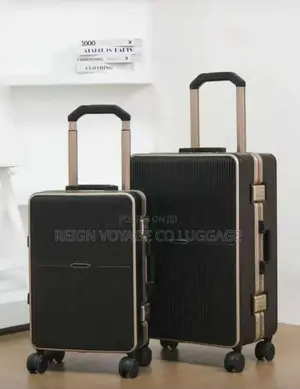 Luxury Travel Box Set - Black Aluminum