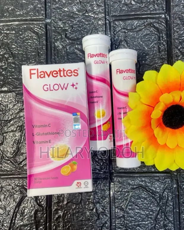 Flavettes Glow Effervescent 30 Tabs - 1