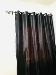 Blackout Curtains (Set of 4) with Rods & Finials - 2
