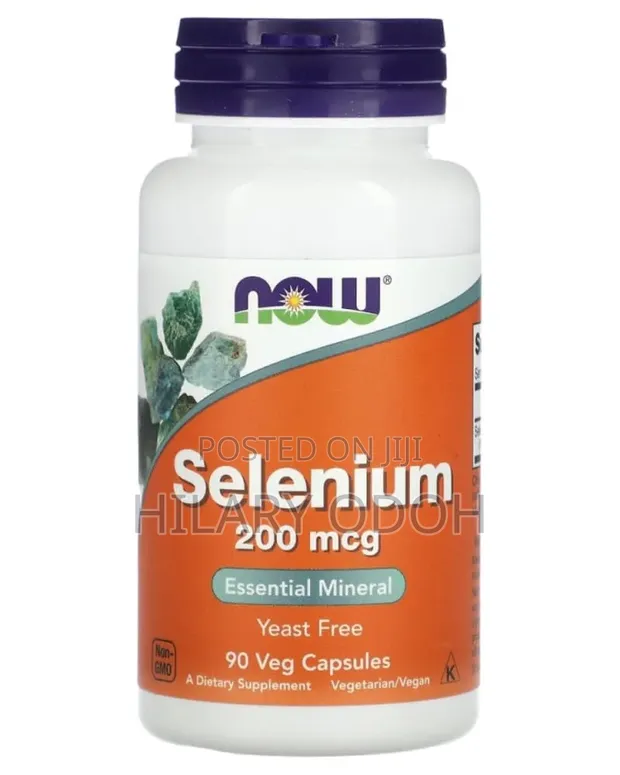 Now Foods Selenium 200mcg, 90 Kwalba - 1