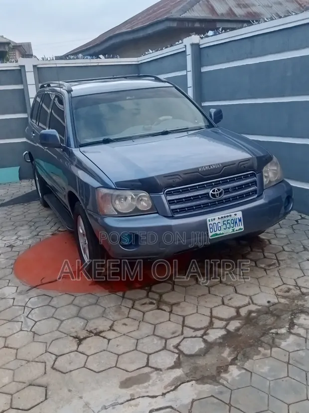 Toyota Highlander Limited V6 AWD 2003 Gray - 1