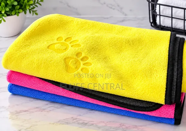 Double Face Super Absorbent Pet Towel 50x100cm - 1