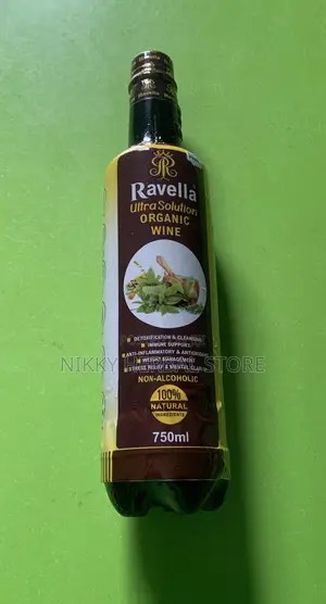 Ravella Ultrasolution Wine - Organic Herbal Tonic