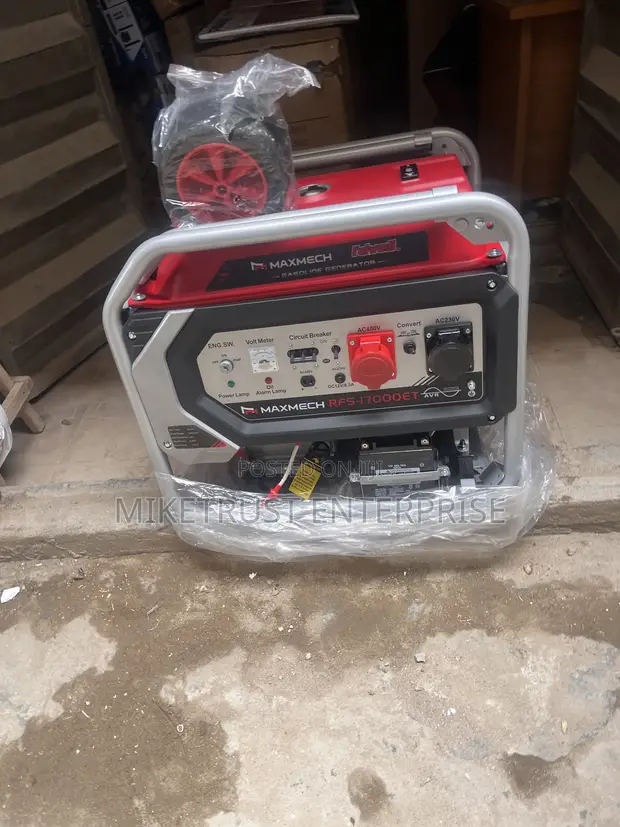 15kva Maxmech Three Phase Petrol Generator - 1