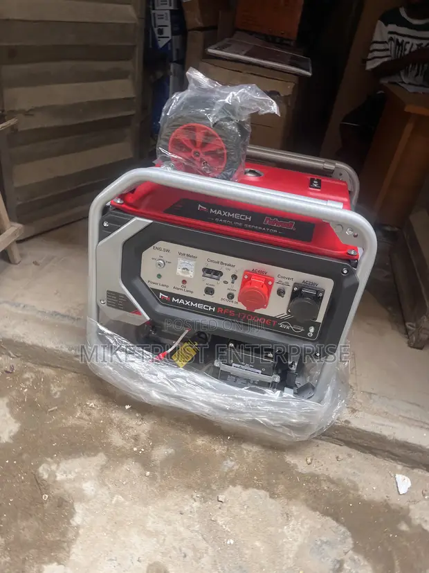 Maxmech 15kva 3-Phase Petrol Generator (Pure Copper) - 1