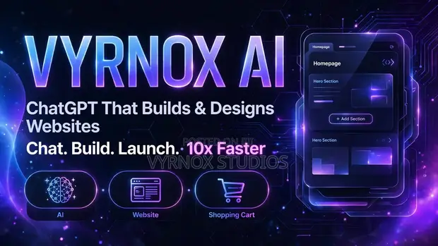 VYRNOX AI: AI-Powered Website Design & Development - 1