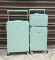 Premium 3-Piece Hard Shell Luggage Set - Green - 1