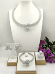 Quality Gold Jewellery Set - Silver & Gold - 2