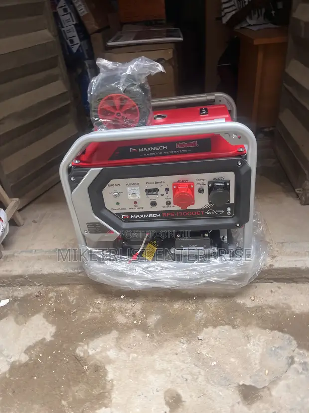 Maxmech 15kVA Three-Phase Petrol Generator - 1