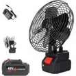 Rotating Lithium Table Fan - 1