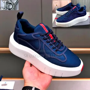 Premium Prada Sneakers - Blue