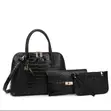 Luxury VSCP Chanel Inspired 3-in-1 Diamond Quilted Handbag Set - 2