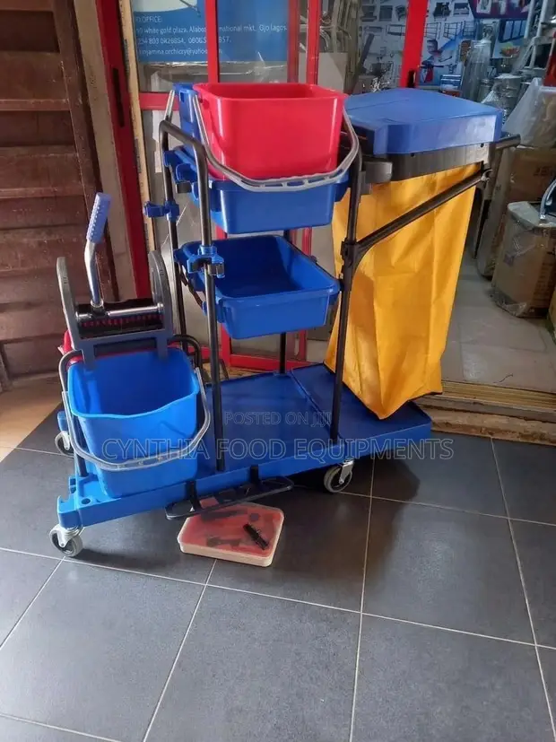 Brand New Cleaning Trolley - 1