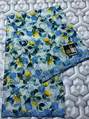 Original Embroidery Lace Fabric - Multi-Colour