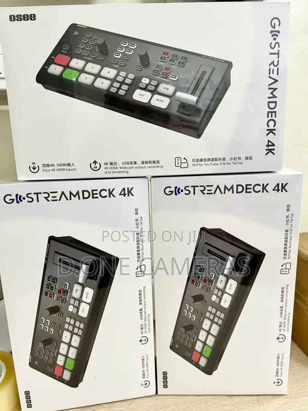 Osee GoStream Deck 4-Channel Video Mixer - 1