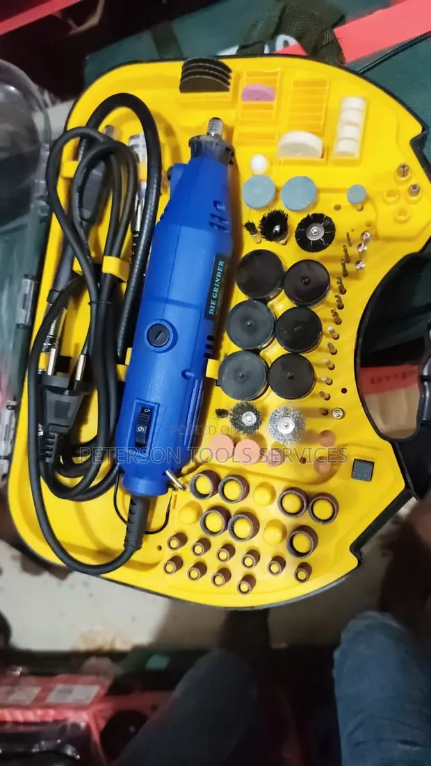 Electric Mini Rotary Tool da Die Grinder Set - 1