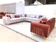Home Interiors L-Shape Sofa Chairs (7 Seater) with Center Table - 1