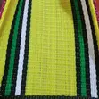 Woven Burgundy and Yellow Basket Bag - 3