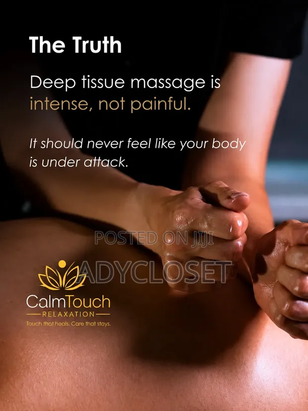 CalmTouch Relaxation: Deep Tissue Massage Service - 1