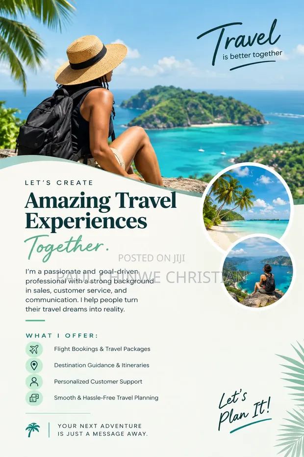 Experienced Travel Agent - Sales & Customer Relations - 1