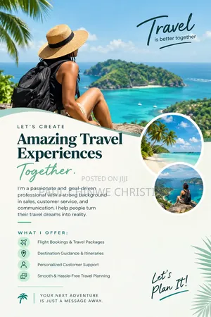 Experienced Travel Agent - Sales & Customer Relations