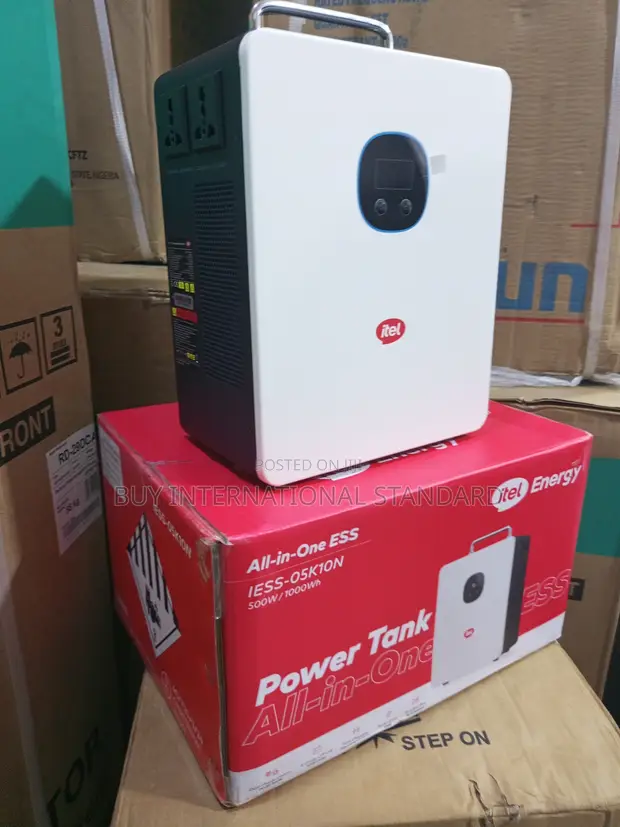Itel 500W 1000Wh Solar Power Station IESS-05K10N - 1
