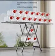 Heavy Duty Foldable Clothes Drying Rack - 180kg Capacity - 1