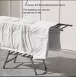 Heavy Duty Foldable Clothes Drying Rack - 180kg Capacity - 2
