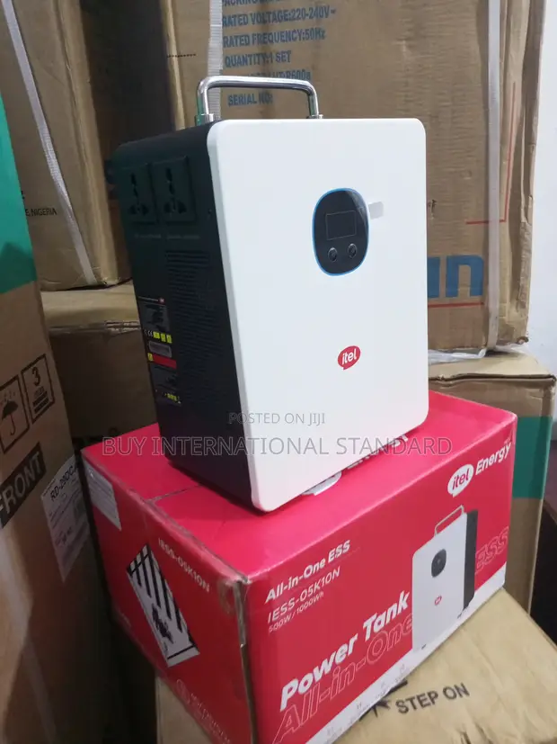 Itel 500W 1000Wh Solar Generator Power Station - 1