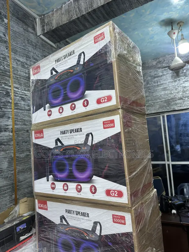 EXLG Rechargeable Party Speaker - 1