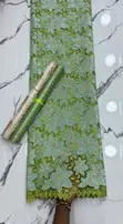 Lovely Velvet Cord Lace Fabric - 5 Yards - 1