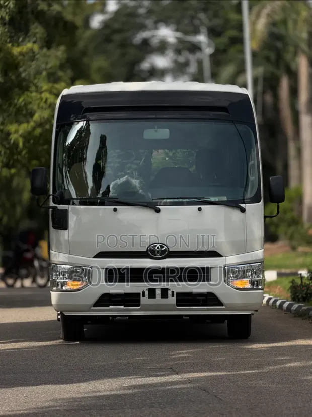 New Toyota Coaster 2025 White - 1