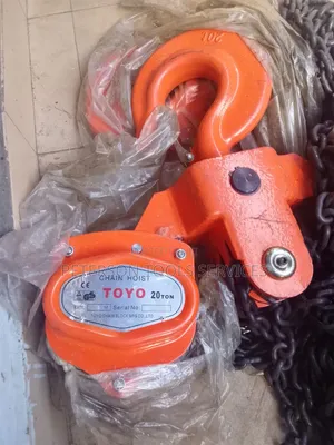 20 Ton X 3m Toyo Chain Block Hoist