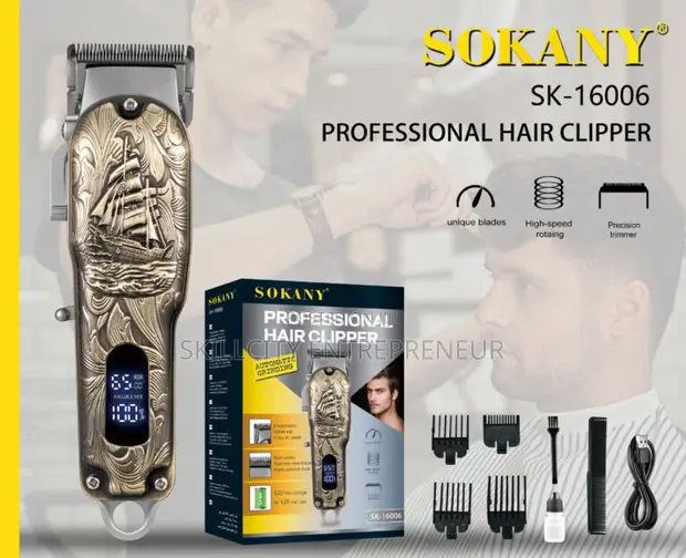 Sokany SK-16006 Professional Hair Clipper - 1