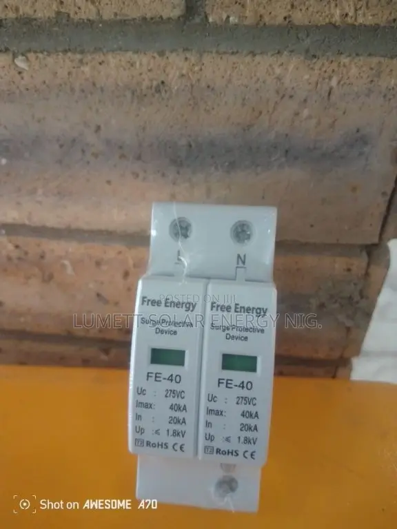 Free Energy Surge Protector for Solar Systems - 1