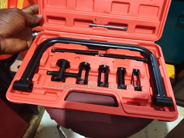 10pc Valve Spring Compressor C-Clamp Kit - 1