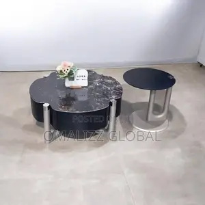 Round Center Table with Side Stool - Brand New