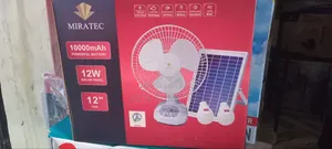 Miratec 12-Inch Fan Mai Sake Caji tare da Panel da Bolb