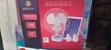 Miratec 12-Inch Rechargeable Table Fan with Panel and Bulb - 2