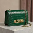 Moschino Luxury Midi Handbag - Black - 3