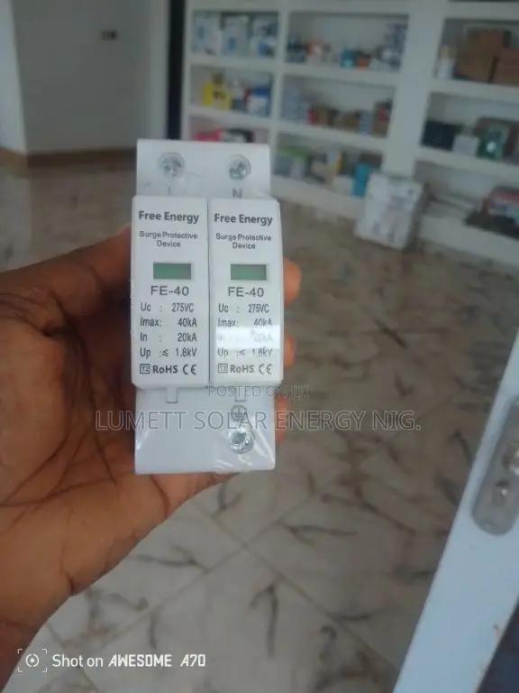 Free Energy Surge Protector for Power Systems - 1