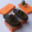 Hermes Quality Men's Suede Half Shoes - 2