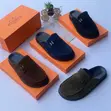Hermes Quality Men's Suede Half Shoes - 5