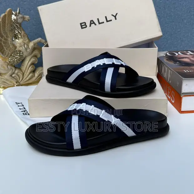 Luxury Bally Men's Slippers - 1