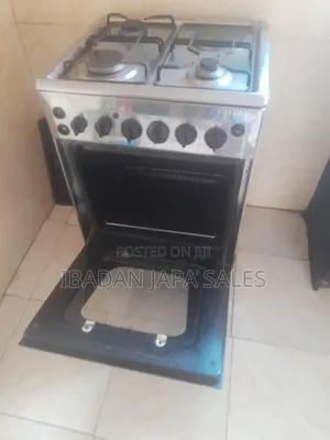 Nexus Gas Cooker - 3 Gas Burners, 1 Electric Hotplate