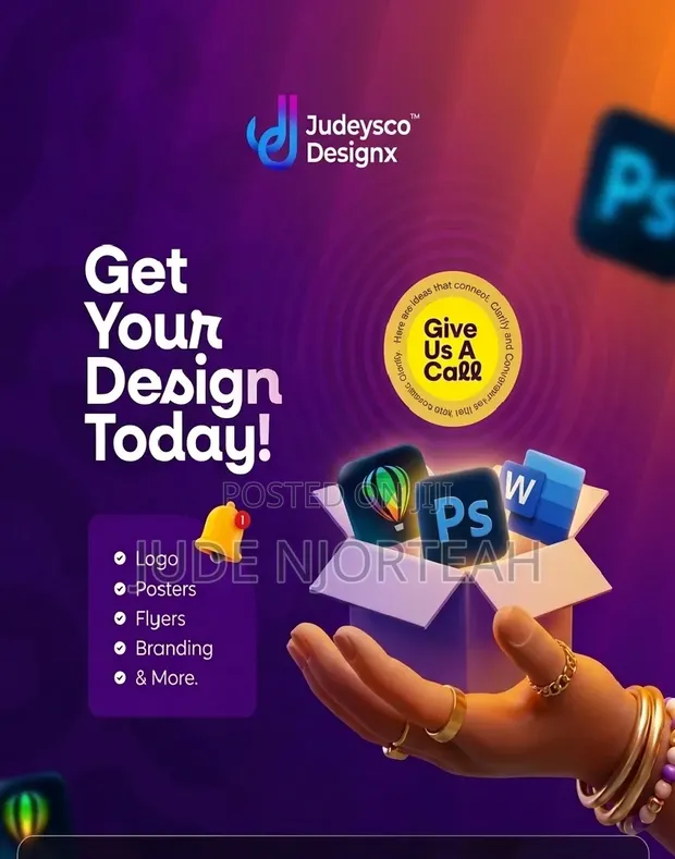 Professional Graphic Design Services - Flyers, Logos, Banners - 1