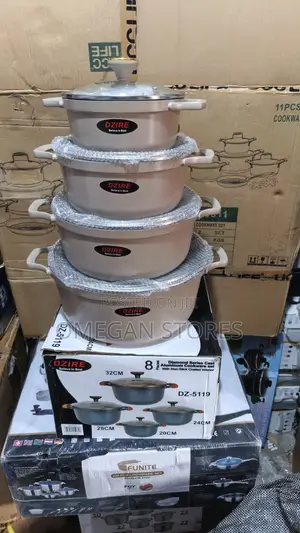Dzire 4-Piece Non-Stick Cookware Set